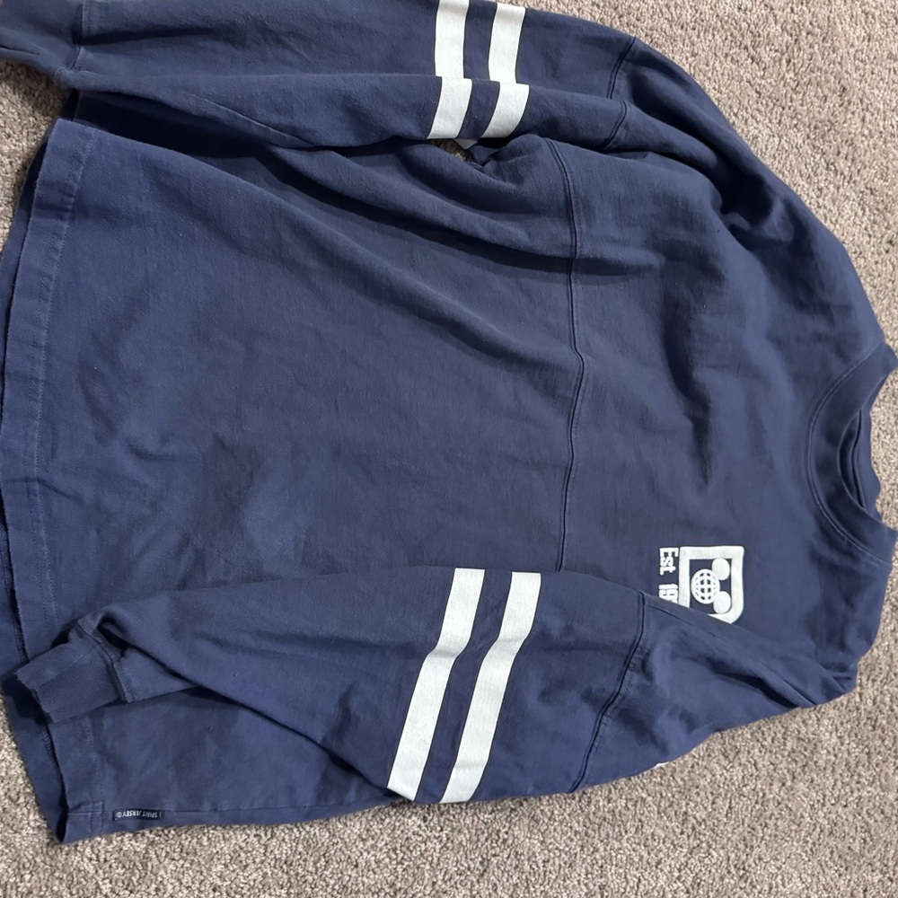 Disney Navy Blue Crew Neck Shirt